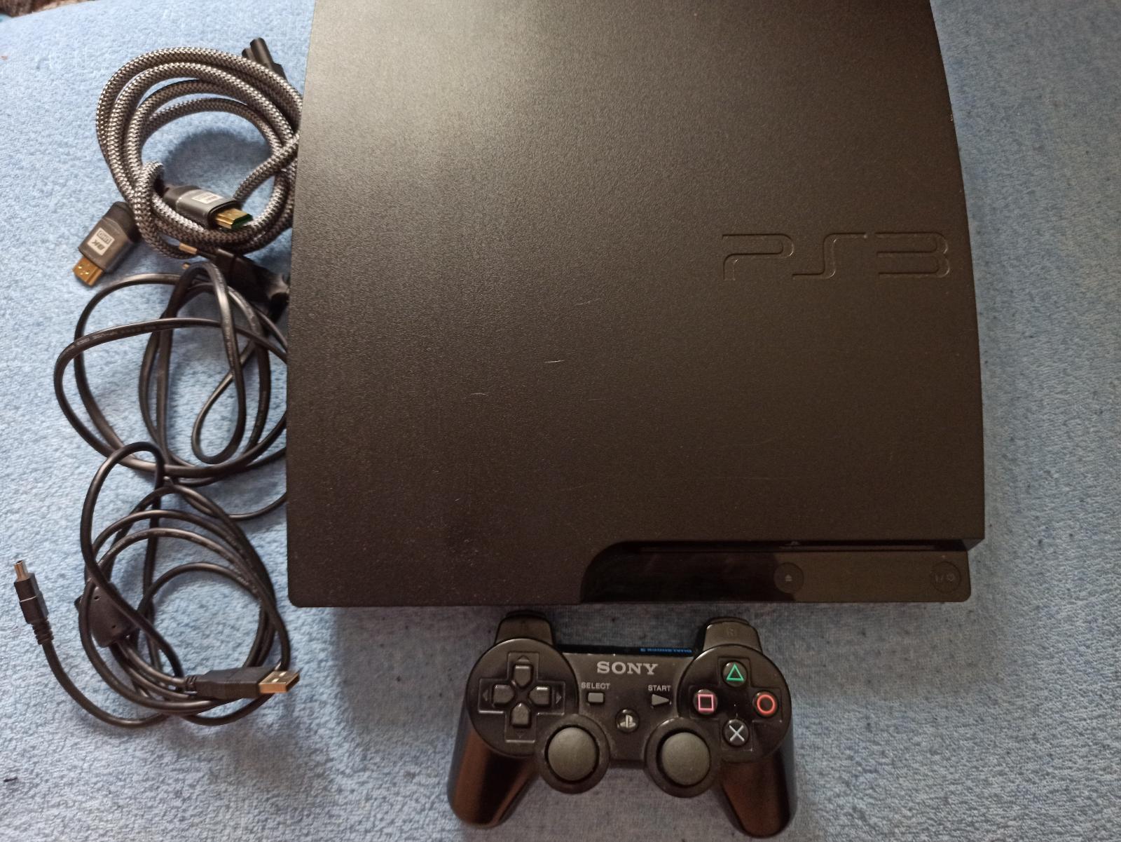 PS3 PlayStation 3 Slim - Počítače a hry