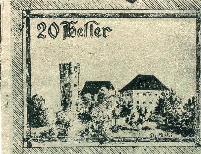 Rakouské nouzové bankovky - z 95% v bezvadném stavu!