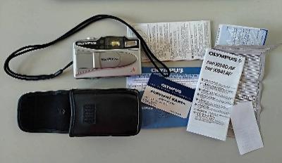 Olympus TRIP XB41 AF (2001) ,pouzdro,účtenka,záruč.list,karta servis
