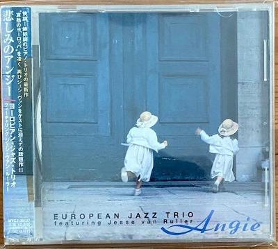 European Jazz Trio Featuring Jesse Van Ruller ‎– Angie - CD Japan OBi