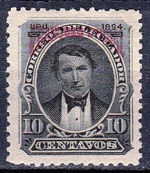 Ekvádor / Ecuador 1895 Mi.D18 MH *