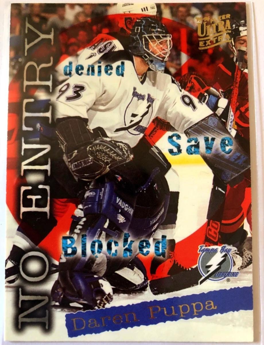 DAREN PUPPA - Ultra fleer extra NO ENTRY - Tampa Bay Lightning | Aukro