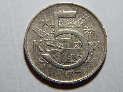 Československo 5 Korun 1967 R XF č37852