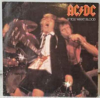 LP AC/DC - If You Want Blood You've Got It, 1978 EX
