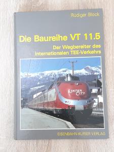 Kniha o jednotce DB VT  11.5 (TEE) - perfektní stav!!!