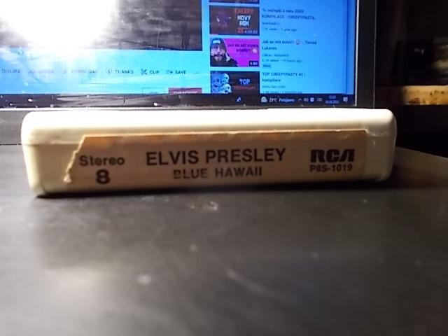 8 TRACK orig. cartridge ...... Elvis Presley - Hudba