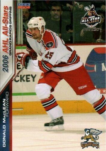 DONALD MacLEAN @ DETROIT RED WINGS @ GRAND RAPIDS GRIFFINS @ AHL AS