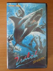 VHS - originál videokazeta ŽRALOK (Shark) 1991