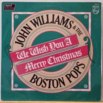 LP John Williams & The Boston Pops - We Wish You A Merry Christmas EX