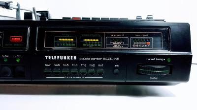 TELEFUNKEN - STUDIO CENTER 5030 HiFi, RADIOMAGNETOFON s GRAMOFONEM !!!