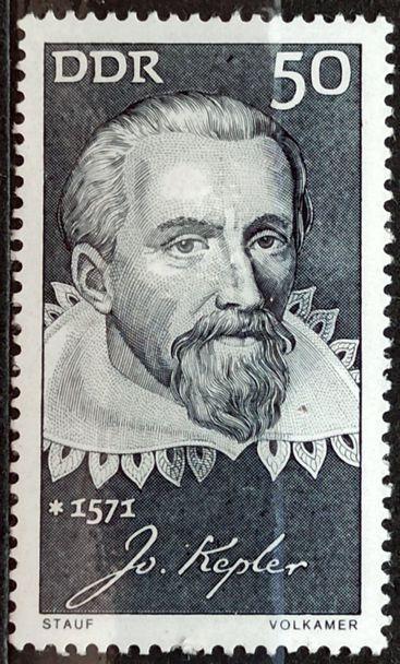 DDR: MiNr.1649 Johannes Kepler 50pf, Famous People ** 1971