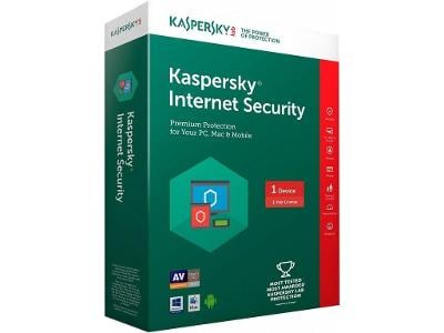 KASPERSKY INTERNET SECURITY 1 ZAŘÍZENÍ/1 ROK (možnost faktury)