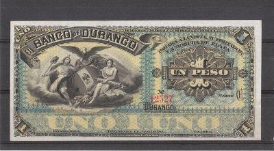 Mexiko , 1 pesos - r. 1901 - UNC