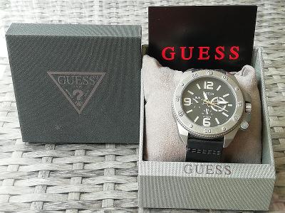 SUPER ! Pánské Quartz hodinky Guess - W0659G1