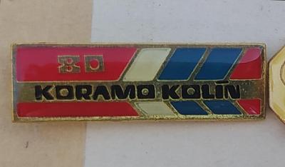 P140 Odznak Koramo Kolín - 1ks