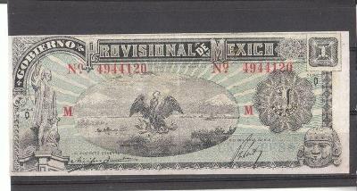 Mexiko , 1 peso - r. 1914  -