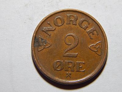 Norsko 2 Ore 1957 XF č37844