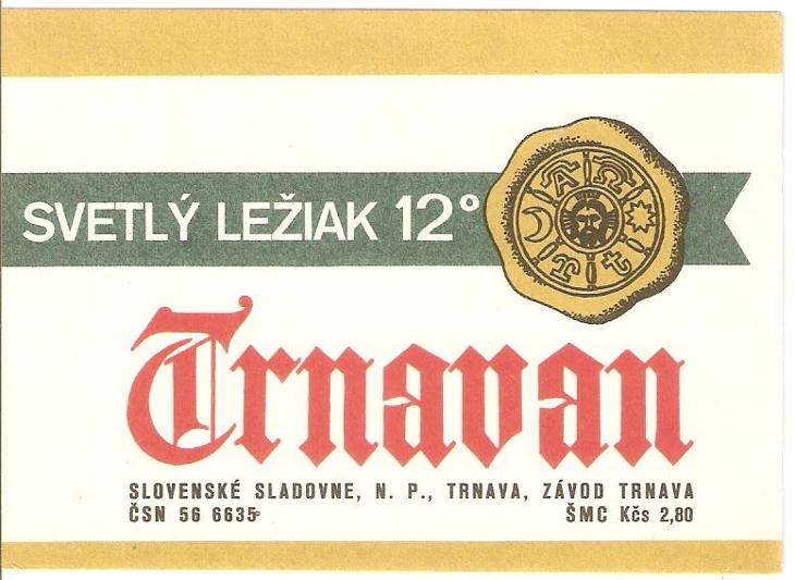 PE pivovar Trnava (Slovensko) - Pivo a související předměty
