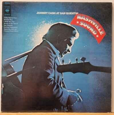 LP Johnny Cash - Johnny Cash At San Quentin, 1971 EX