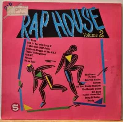 2LP Various - Rap House Volume 2, 1990 EX