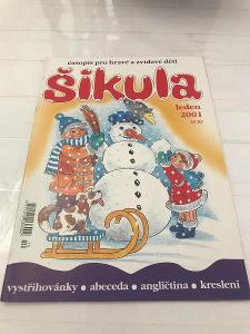 Šikulka * dětský časopis * Ročník - 2001 Leden 👩‍🚀