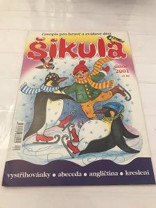 Šikulka * dětský časopis * Ročník - 2001 Únor 👩‍🚀