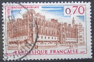 Francie 1967 Zámek v Saint-Germain-en-Laye Mi# 1587 1695