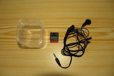 Mini MP3, sluchátka