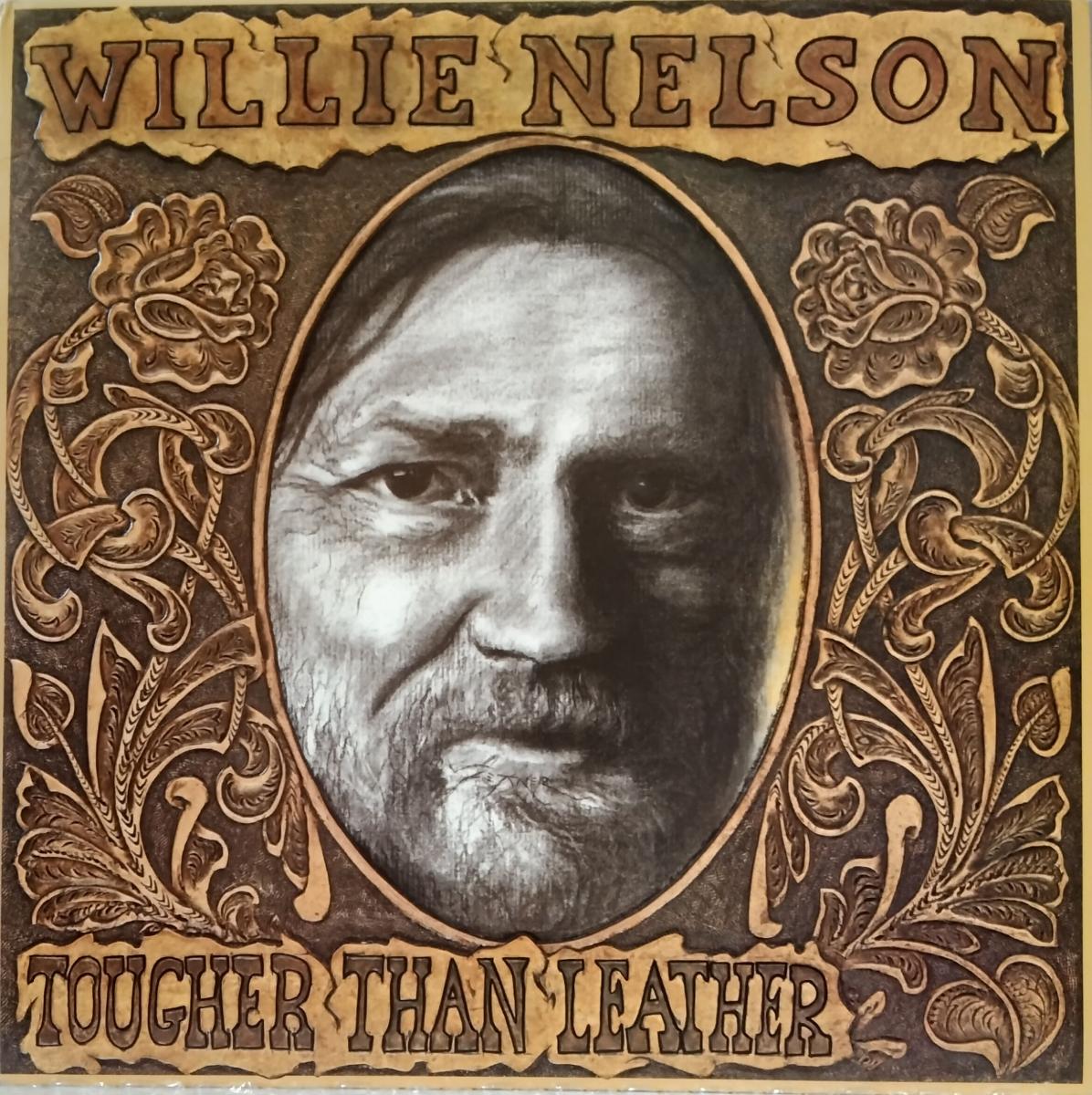 LP Willie Nelson - Tougher Than Leather, 1983 EX - Hudba
