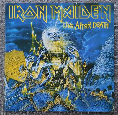 Iron Maiden – Live After Death - 2 LP- EMI Records Ltd.- Europe - 1985