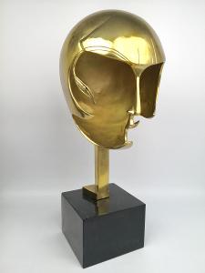 Kiki de Montparnasse Pablo Gargallo, Zlatá maska, Art Nouveau 1928