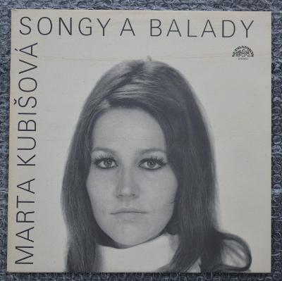 Marta Kubišová – Songy A Balady - LP - 1990 - Trezorová série 