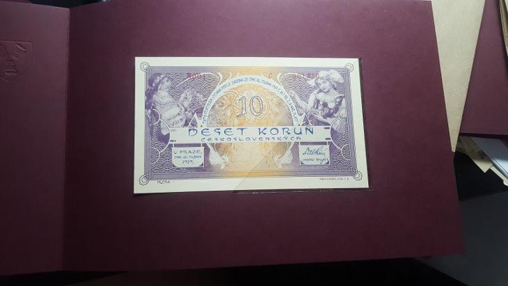 10 KORUN 1919 IVANČICE - UNC - Bankovky