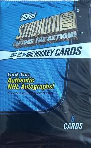 Balíček hokejových karet NHL - Topps st.club 01-02