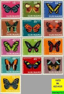 Surinam-1972-Mi.623-635(** /MNH)-(94)