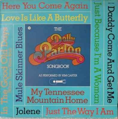 LP Kim Carter - The Dolly Parton Songbook (Performed By Kim Carter) EX