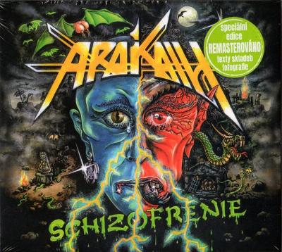 CD digipak  Arakain - Schizofrenie  (1991)