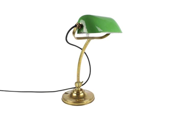 Bankovní lampa značená Franta Anýž 20. léta 20. století - Starožitnosti