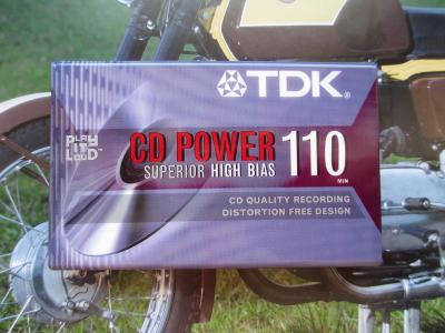 Audiokazeta TDK 2003-05 US CD Power 110