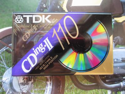 Audiokazeta TDK Cding-II 110 1992-97 US