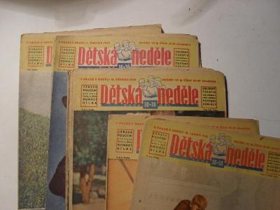 Dětská neděle - časopisy - 1942, 22 ks