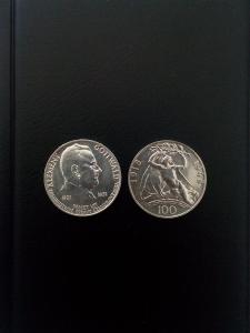 2x Pamětní Mince - 100Kčs. 1948/1951 