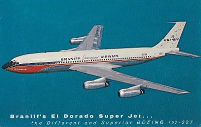 LETADLO - BOEING 707 -  80-AD96