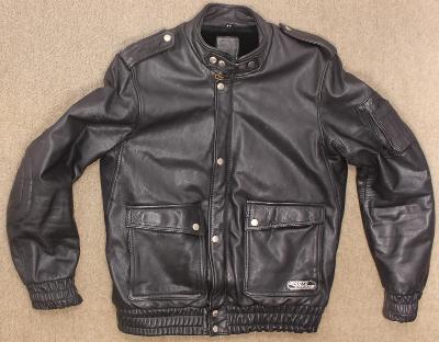 Pánská kožená motorkářská zateplená bunda MOTO DRESS vel. M/48 °5b46
