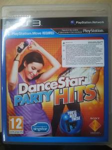 PS3 - DanceStar Party Hits move zapotřebí move ovladač a EYE