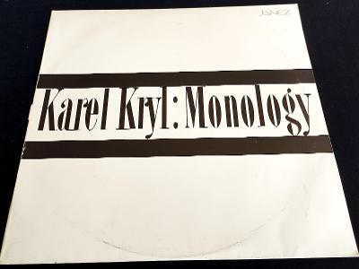 Karel Kryl - Monology (1992, VELMI VZÁCNÉ!)