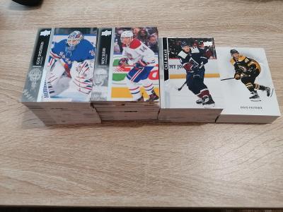 Mix lot řadovky NHL - cca 300 BASE karet 