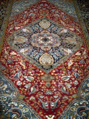 Starožitný Isfahán 19/20 století luxusní perský koberec