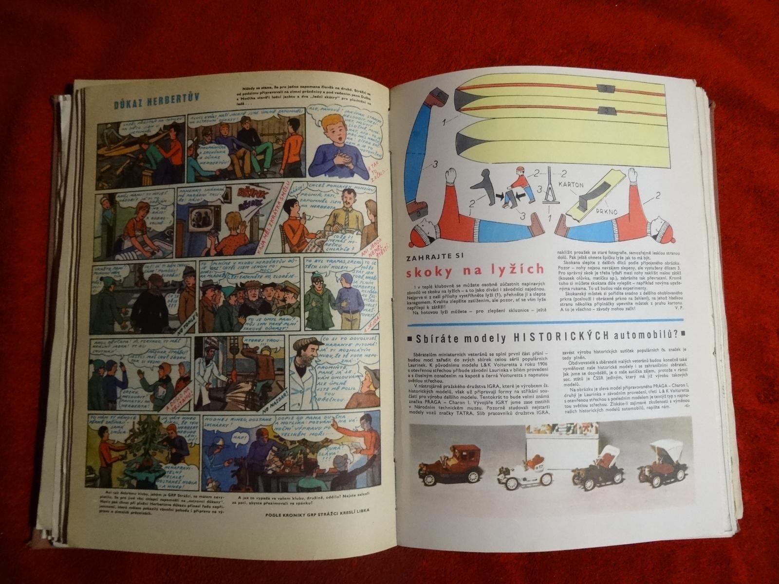 ABC ročník 13 (1968-69) - kniha s déčky, atlasy a vystřihovánkami - Knihy a časopisy