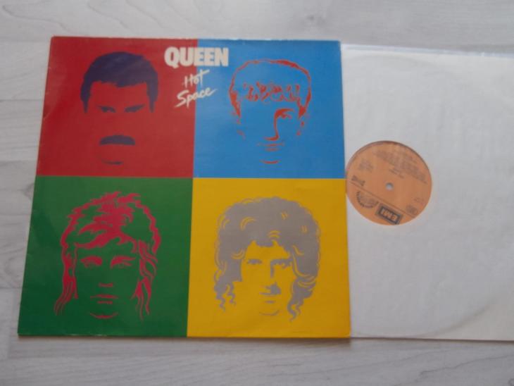 1X LP QUEEN - HOT SPACE (SUPRAPHON) - LP / Vinylové desky